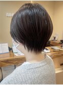 柔らかい丸みショート*