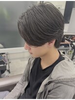 キートス(Kiitos)&nbsp;【人気オーダー】襟足ありセンターパート×ニュアンスパーマ