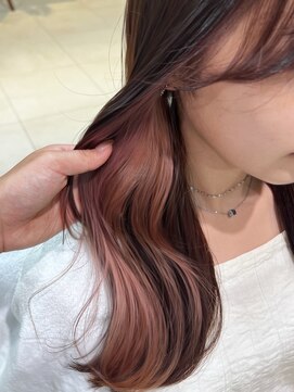 フォルテ ガーデン ヒルズ 静岡店(FORTE GARDEN HILLS) 【イヤリングカラー】【ピンクベージュ】【髪質改善】