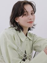 ミリー 梅田店(milly)&nbsp;顔周りくびれカール×アッシュシアーカラー【milly梅田】