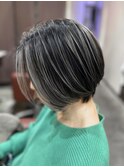 ＊50代におすすめ白髪ぼかしバレイヤージュ＊