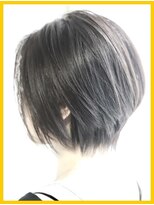 ヘアー リラックス 風香(HAIR RELAX) 前下がりショートボブ/30代40代50代白髪染め・ヘアカラー