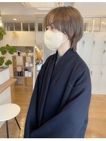 エクレ(eclet)&nbsp;★小顔矯正ハンサムマッシュショート＊stylist Aoi