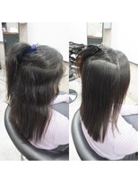 ヘアテリア リュウ 大塚(hair teria ryu) 縮毛矯正/髪質改善/艶髪ストレート/艶カラー