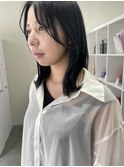 ★ミディアム顔周りレイヤー