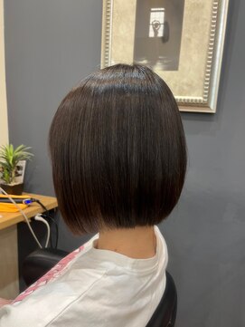 アルター(aL ter) 前下がりボブ［前髪/こなれミディ/イメチェン/ウェーブパーマ］