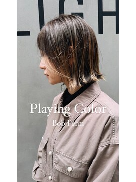 マージュ ギンザ(marju GINZA) プレイングカラー/秋色/くすみベージュ/オリーブカラー