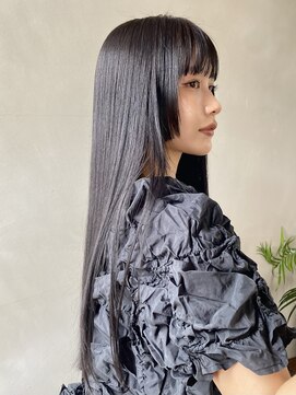オーリーエトワ 御器所(oorry.etwa) 【OORRY.etwa】酸性ストレート黒髪ロング
