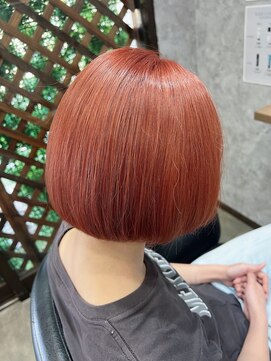 ブリーズ(BREAZE) ピンクオレンジボブ