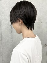 モリオ(morio)&nbsp;＊ハンサムショート大人ショート黒髪マッシュシュート30代40代1