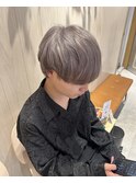 ダブルカラー[横浜駅/髪質改善/ダブルカラー/酸性ストレート]