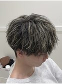 抜きっぱなしメッシュカラー