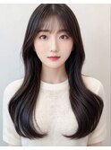 【韓国・レイヤー】 髪質改善 仙台  グレーベージュ