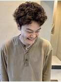 メンズ/ベリーショート/刈り上げない/癖毛/スパイキー/大矢