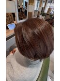 白髪ぼかしハイライト