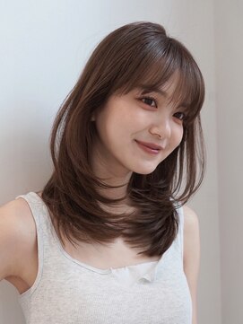 ロンドアンメゾン 原宿(Lond un Maison.) くびれアプリコットオレンジハイライトレイヤー