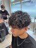 【メンズ限定】ツイストスパイラルパーマor波巻きパーマ+カット
