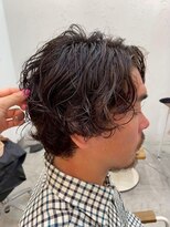 ロミー 本厚木(ROMMY.) 本厚木☆メンズカット波打ちパーマ刈り上げツーブロックマッシュ