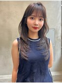 【Lloyd 大宮】バタフライレイヤーカット×透明感グレージュ