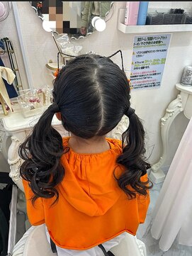 キッズダンスヘア／猫耳ヘア／ツインテール