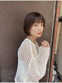 30代40代50代◎大人ナチュラルショートボブ