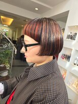 榮美容室 本店&nbsp;ボブ/ラウンドライン/グラデーションカラー/バレイヤージュ