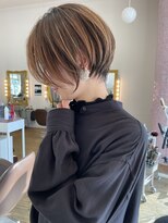 シャンプーボーイ 佐賀(SHAMPOO BOY)&nbsp;大人ショートボブ丸みショートカットマッシュショート前髪あり