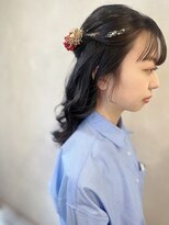 ラトリエコンタン(L´atelier Content)&nbsp;【shima】卒業式ヘアメイク/お呼ばれ/ハーフアップ