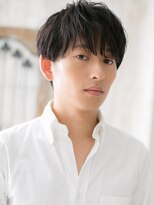 モッズヘア メン 南越谷南口店(mod's hair men) 20代30代ダウンバング重め黒髪くせ毛風スマートマッシュa南越谷