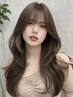 ☆【透明感×透け感×トレンド感】カット＋アディクシーカラー＋Aujua6TR