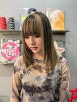 ローグ(LOGUE) セクションカラー/ブロンド