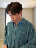 ハレ(hale)&nbsp;メンズカット メンズパーマ ニュアンスパーマ 黒髪ショート