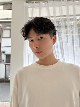 シエル バイ ケンジ 登戸 生田(CIEL by KENJE) 波巻きツイストスパイラル/リバースセンターパート/生田