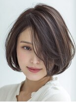 ビューティフルマインド(Beautiful mind) 上品丸みショートボブ