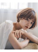 頭の形が綺麗に見えるナチュラルショート【新百合ヶ丘】