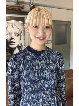 コレット ヘアー 大通(Colette hair)の写真/【菊池光菜実】2025 JHCA日本ヘアカラー準グランプリ受賞。一人ひとりに似合うヘアデザインをご提案します
