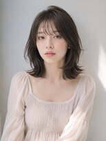 ワゴンバイアフロート(Wagon by afloat)&nbsp;くびれミディアム×ハッシュカット20代30代40代丸顔面長池袋