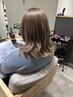 【白髪を活かす】カット+soleilオリジナル白髪ぼかし＋最高級トリートメント