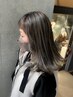 【初めての方・フルコース】カット+白髪ぼかし+髪質改善トリートメント¥22880