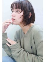 クオーラガーデン(Cuaura garden)&nbsp;切りっぱなしレイヤー×チョコレートブラウン