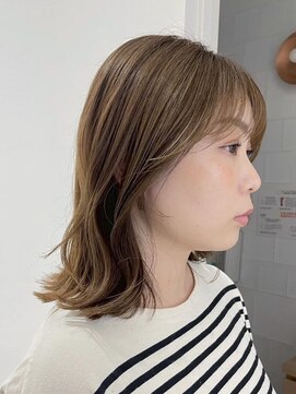 マッシュ 天王寺あべの(MASHU) 【天王寺/阿倍野】ブリーチなしで作る透明感ベージュカラー
