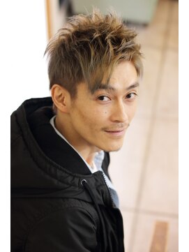 ヌードカラー(NUDE COLOR) 『NUDE COLOR』ショートツーブロックワイルドアップバング