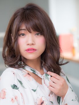 オーブ ヘアー ビーヴ 調布店(AUBE HAIR beve) 耳かけ小顔パーマスタイル☆