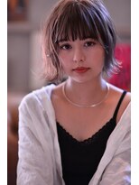 エイチ(H eitf)&nbsp;原宿H[eitf]エイチ シースルーバング＊レトロボブ