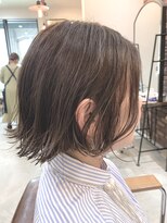 ヘアサロンオーケストラ(HAIR SALON ORCHESTRA)&nbsp;福山　大人ショート　シアーカラー　〈ORCHESTRA〉