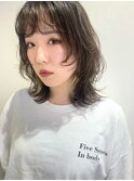 ウルフカット&インナーカラー