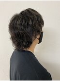 ウルフハイライトパーマ