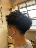 【メンズヘア】刈り上げ マッシュ ショート