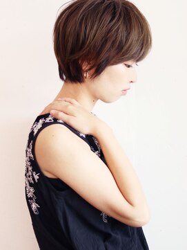 ヘアーメイク リタ(hair make Rita) 横から見たショートヘア