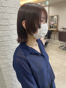 ルービック 梅田茶屋町(Rubik) Wolf cut × Pink brown